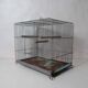 Old vintage mint green bird cage
