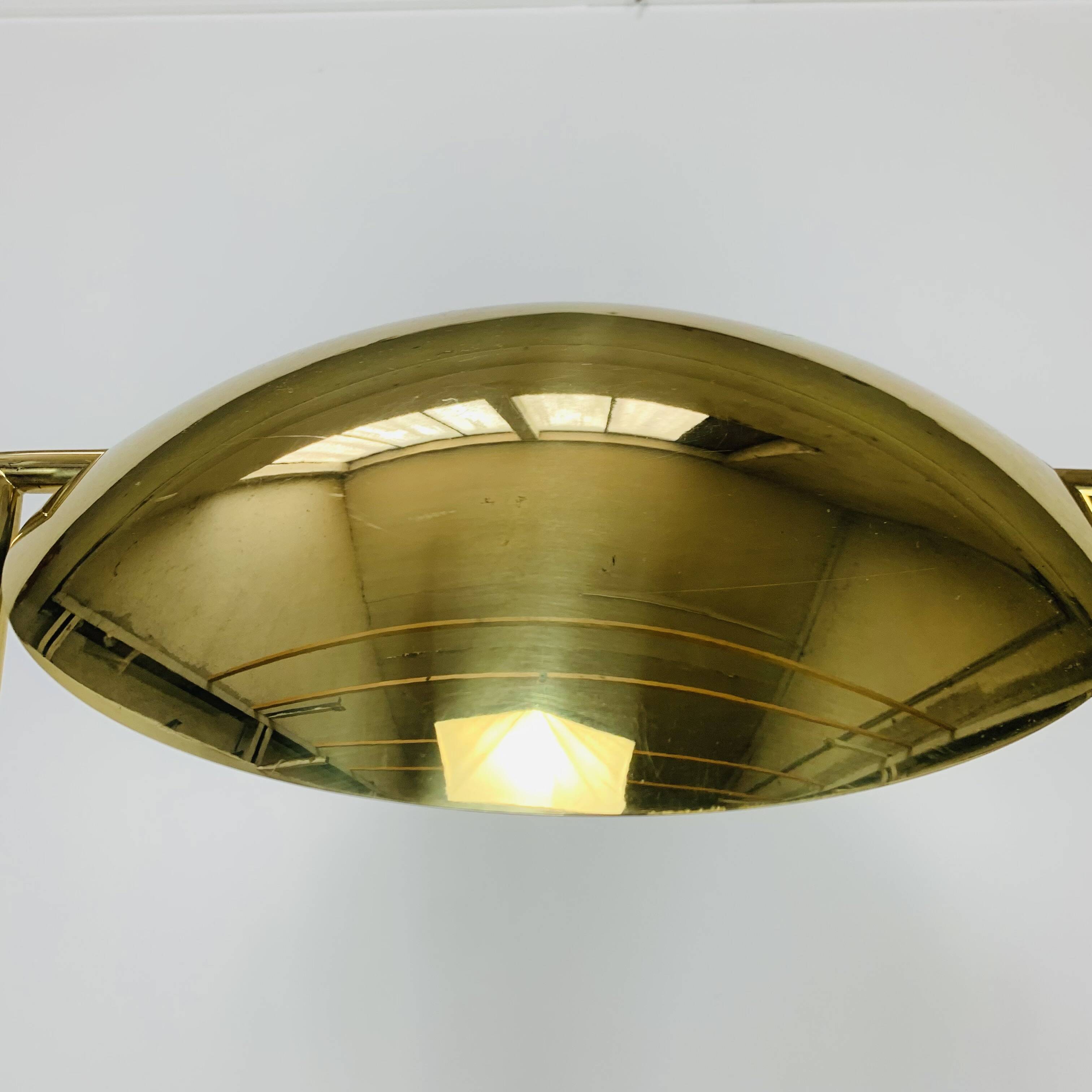 Victory Floor Lamp by Studio Artoff, Gold Brass, 1980s