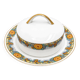 Butter dish / vegetable dish porcelain from Limoges 1960