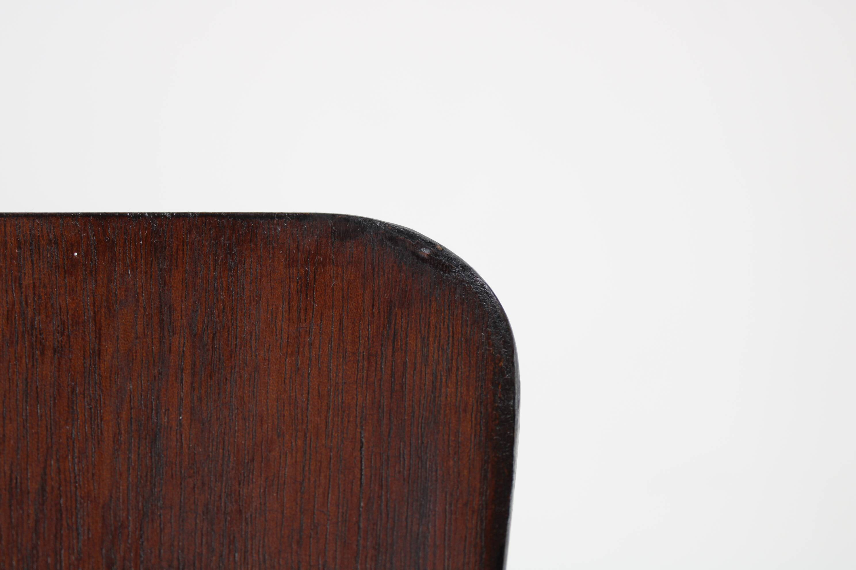 1950s  Jindrich Halabala Restored Dining Chairs H-214 for UP Závody, Set of 4