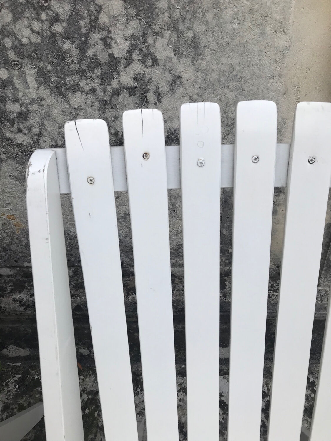 Pair of vintage folding “scissor” armchairs 1950