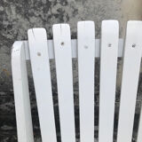 Pair of vintage folding “scissor” armchairs 1950