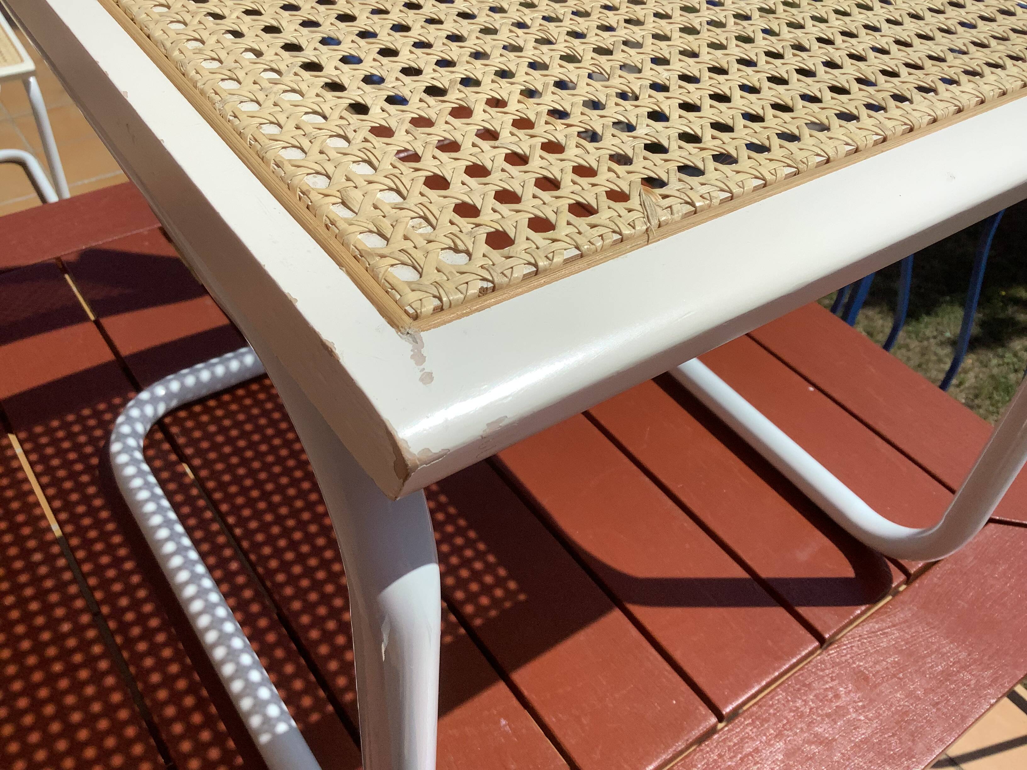 Set of 6 B32 chairs Marcel Breuer Italy design 1970