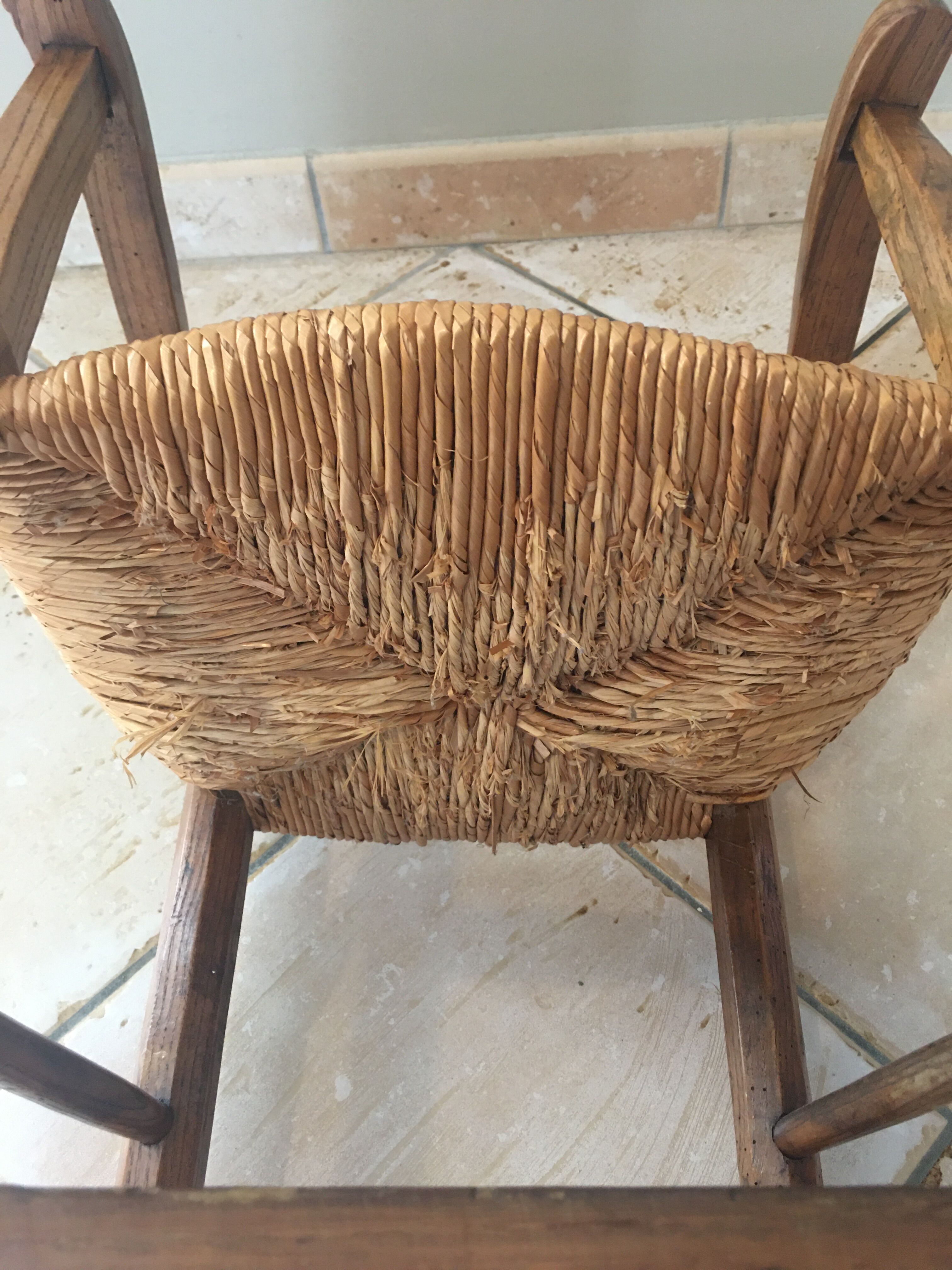 Old child high chair