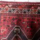 1930s Handmade Wool Rug with Three Medallions, 114 × 159 cm - 1C1294