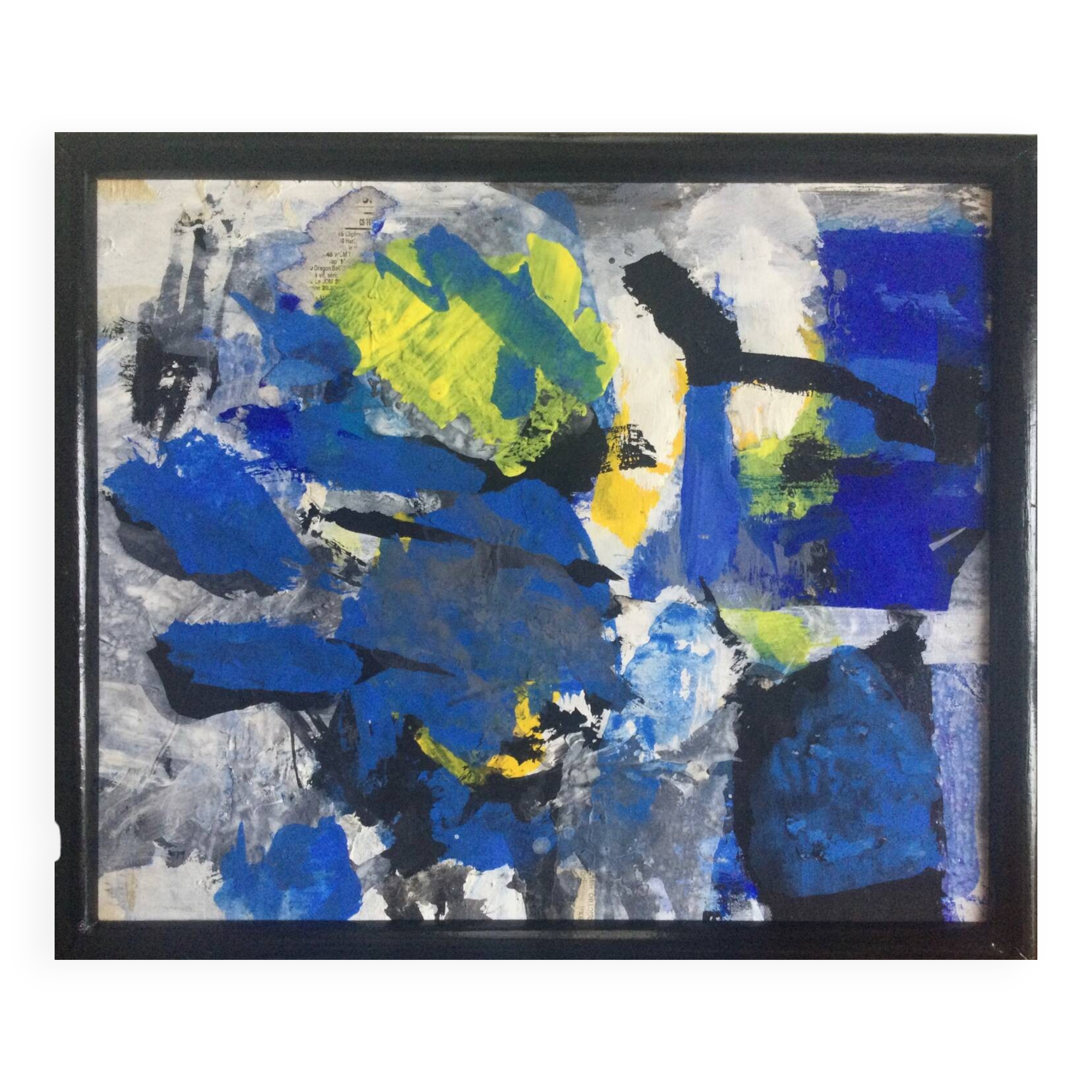 Acrylic painting by nicolas nicolov, born in 1946