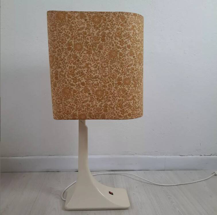 Three lamps space age flower print - 1960s