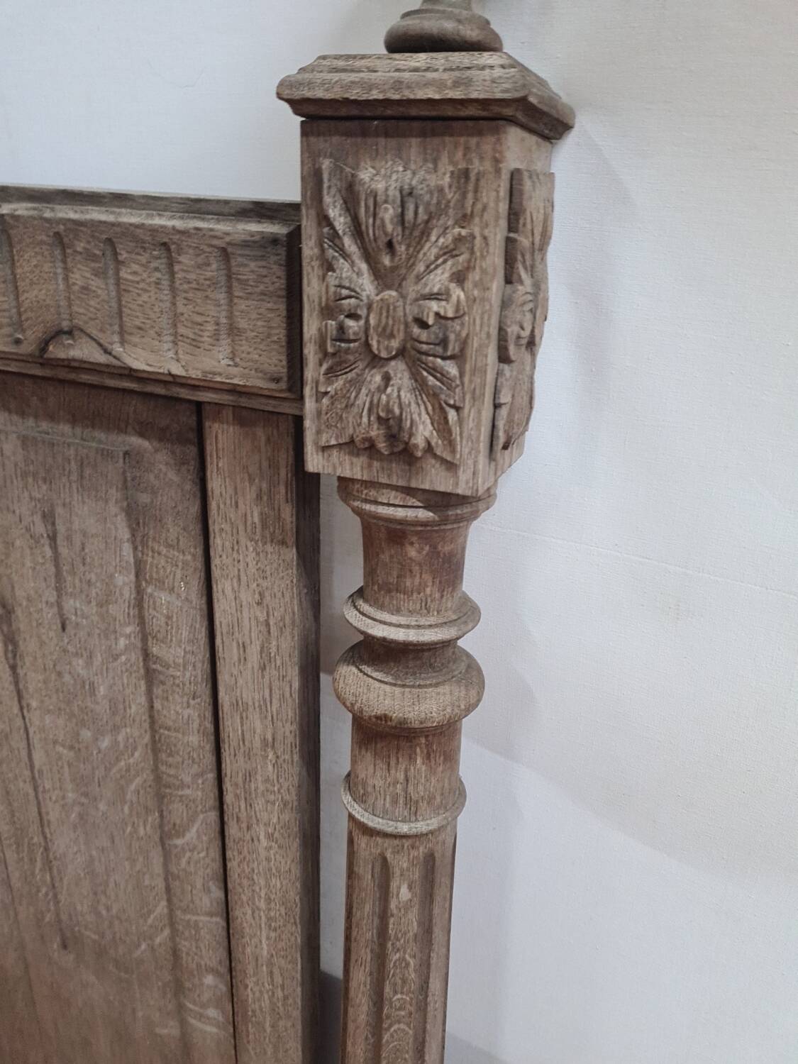 Oak headboard