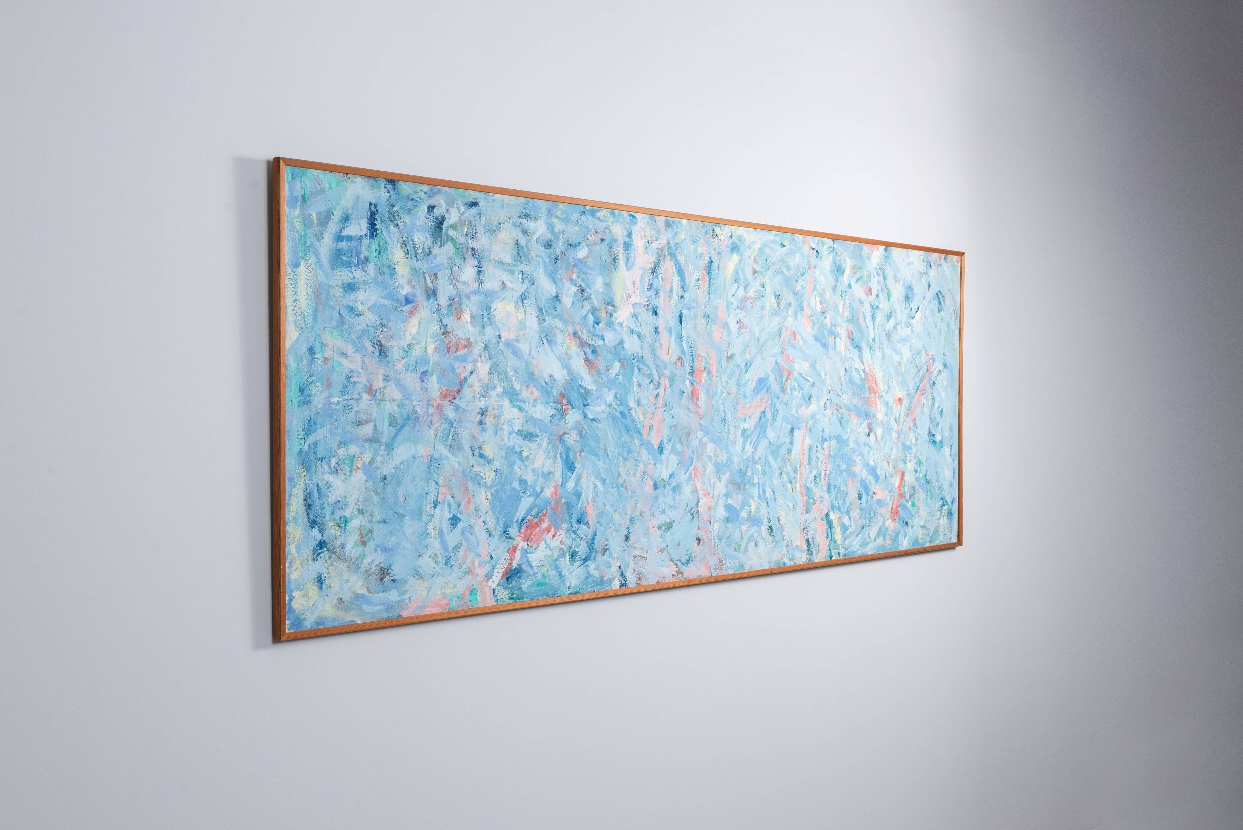 Unique extra large abstract painting