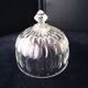 Old cheese bell in molded pressed glass