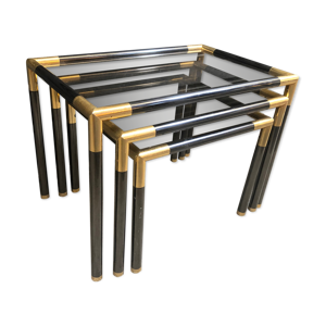 Lot de 3 tables gigognes