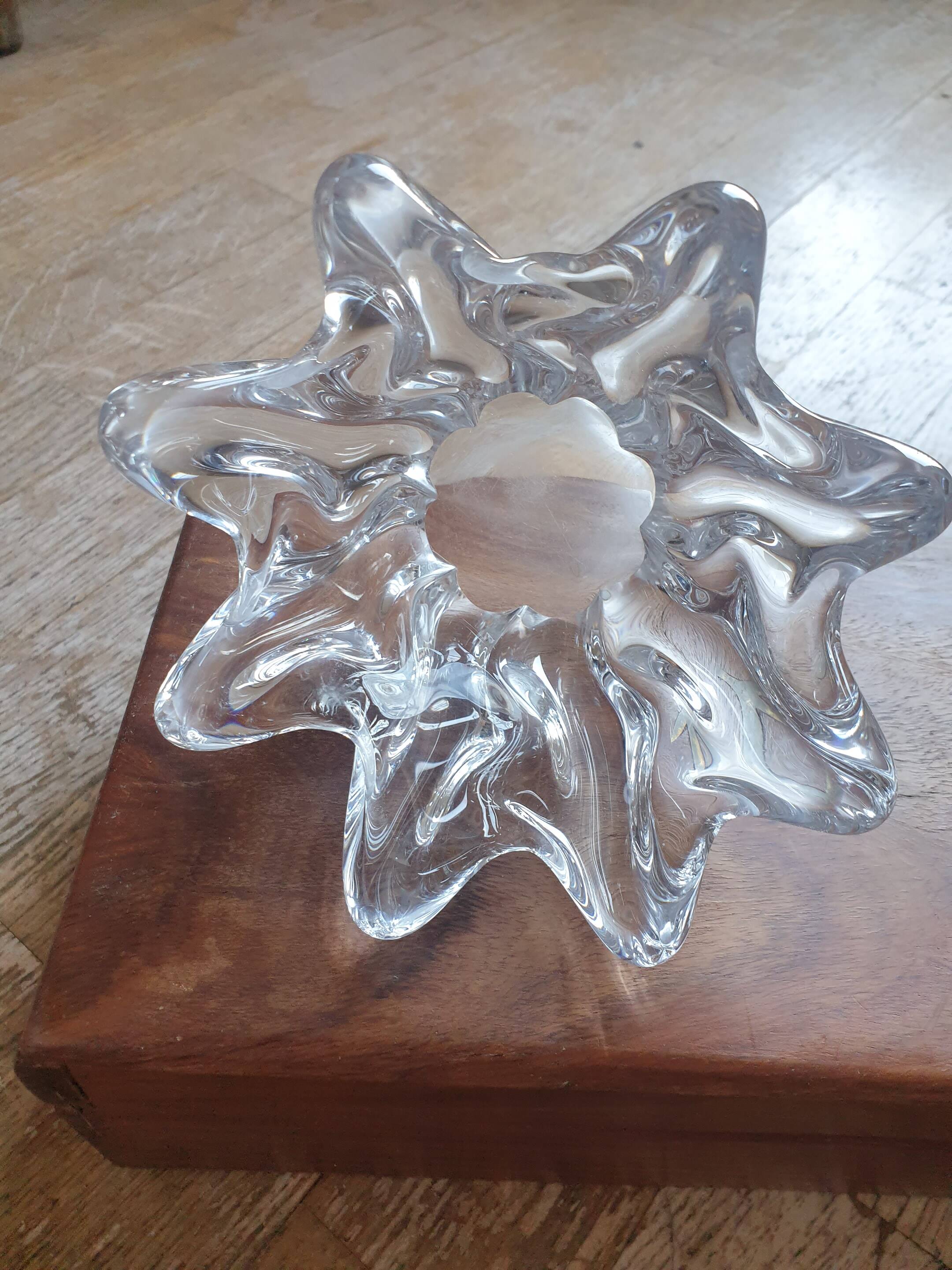 Daum crystal bowl