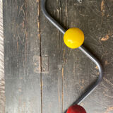 Coat rack with balls