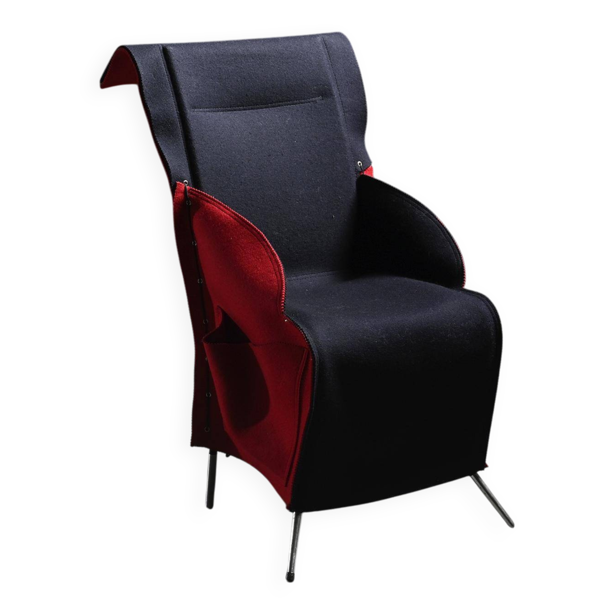 Filzka armchair by Borek Sipek for Scarabas, Netherlands, circa 1990