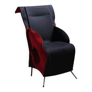 Fauteuil Filzka par Borek Sipek pour Scarabas, Pays-Bas, vers 1990