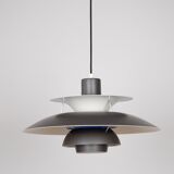 Danish vintage pendant lamp PH 5 by Poul Henningsen, Louis Poulsen, 1958