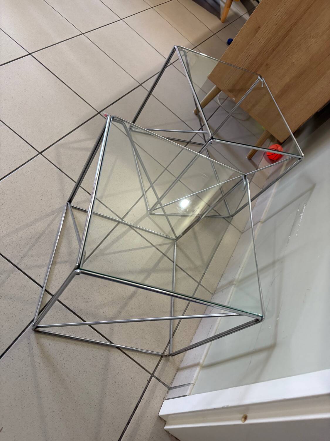 Max Sauze isosceles cubic coffee tables