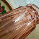 Vintage rosaline pink glass vase
