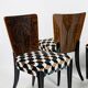 Set of 4 chairs H-214 Jindřich Halabala UP Závody 1950-1959