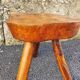Brutalist tripod stool