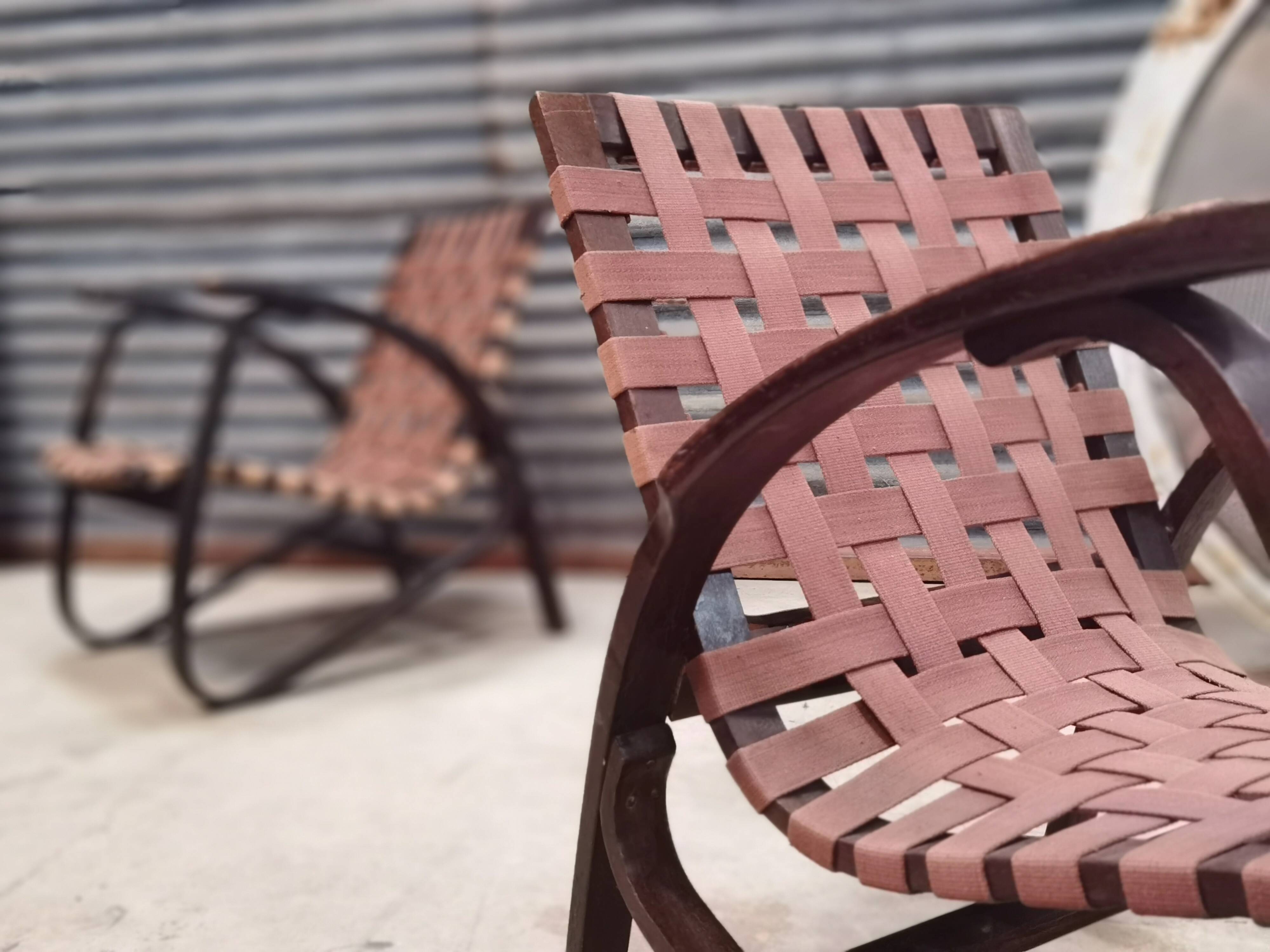 Pair of Jan Vanek armchairs for Up Zavody 1930