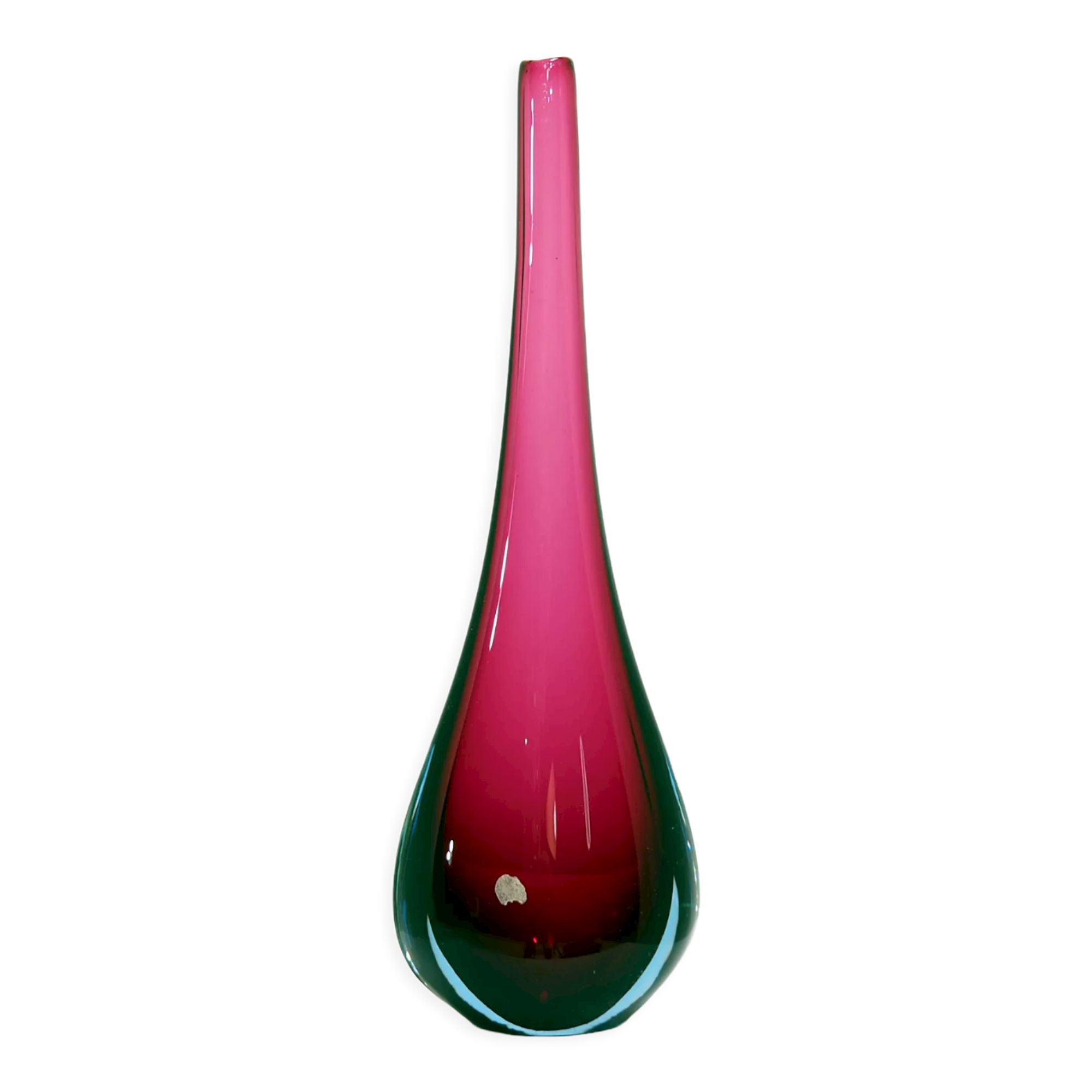 Purple and blue Murano ‘Sommerso’ vase, 1960