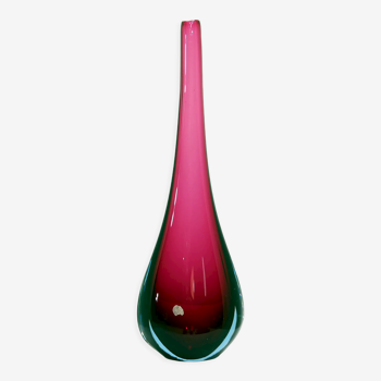 Purple and blue Murano ‘Sommerso’ vase, 1960