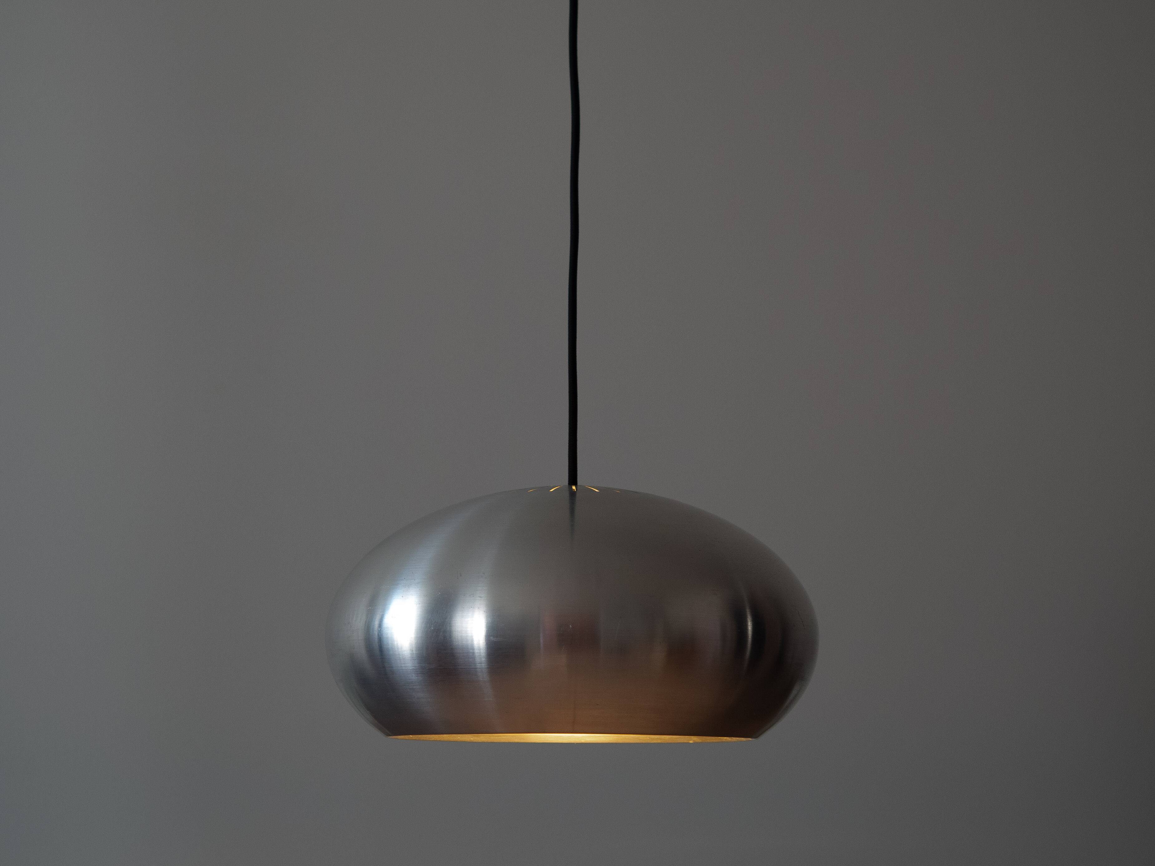 Danish vintage pendant lamp Medio by Jo Hammerborg, Fog og Morup, 1966