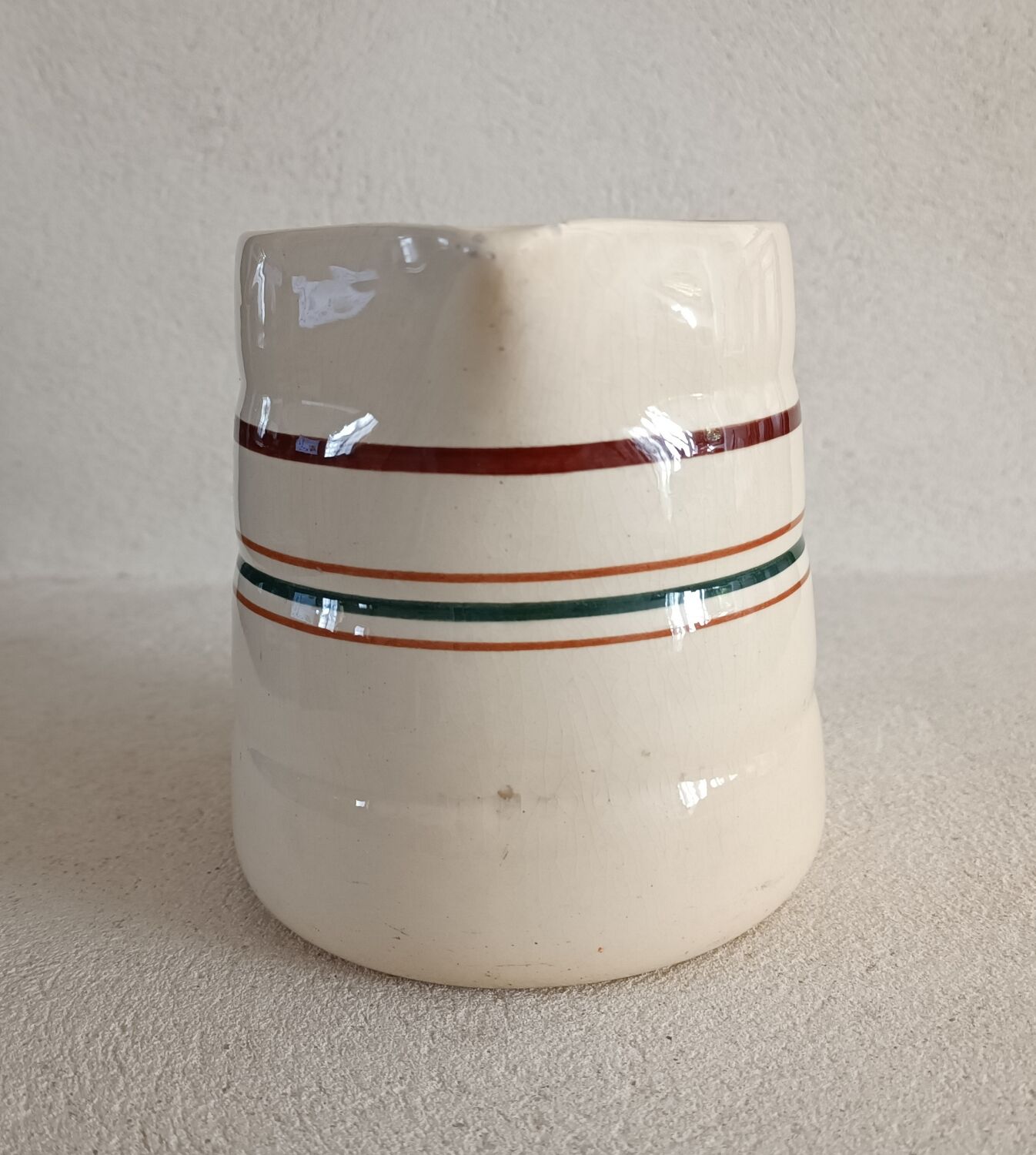 Pitcher iron earth Gien