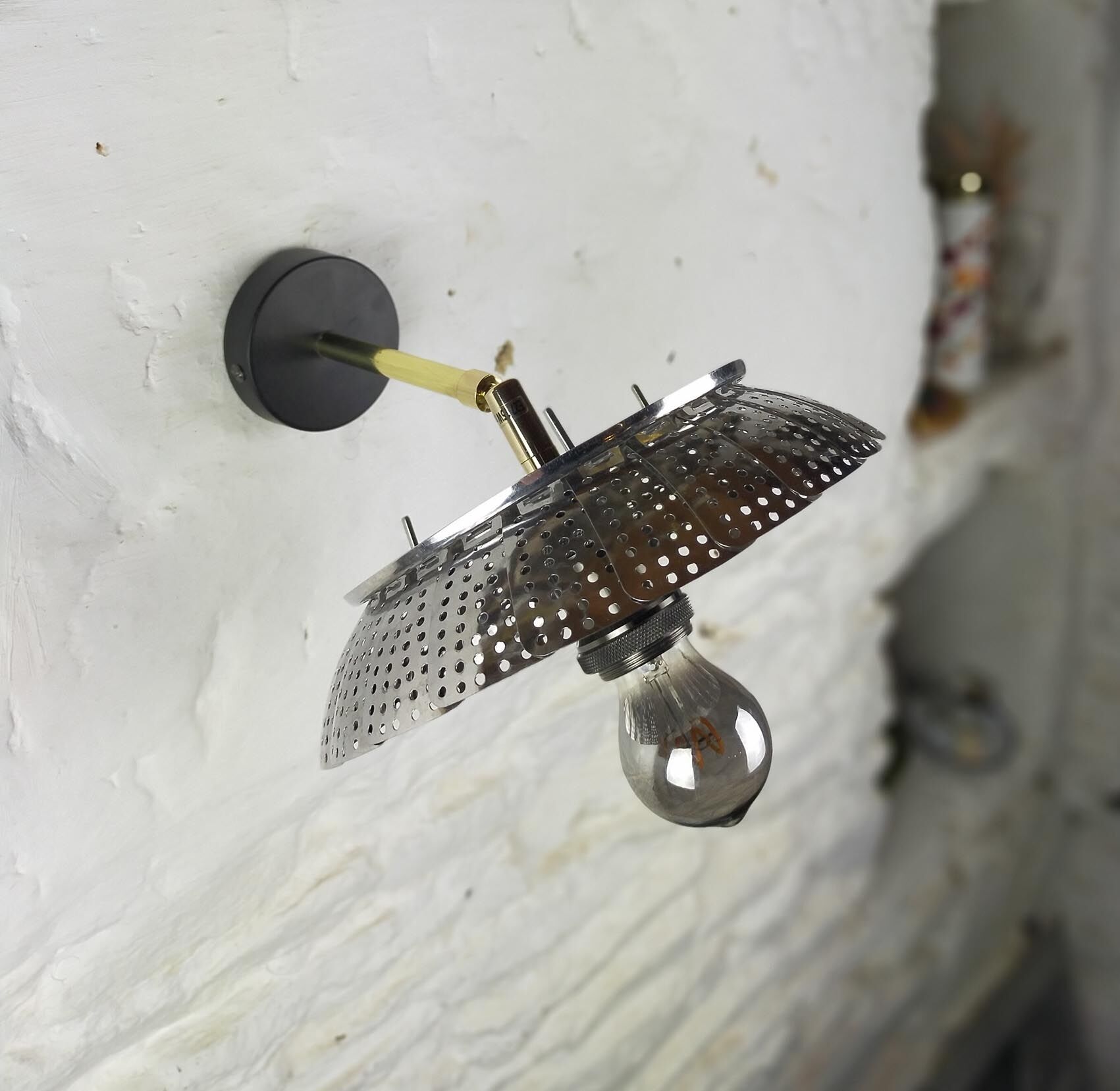 “la papillote” wall lamp by François Marin