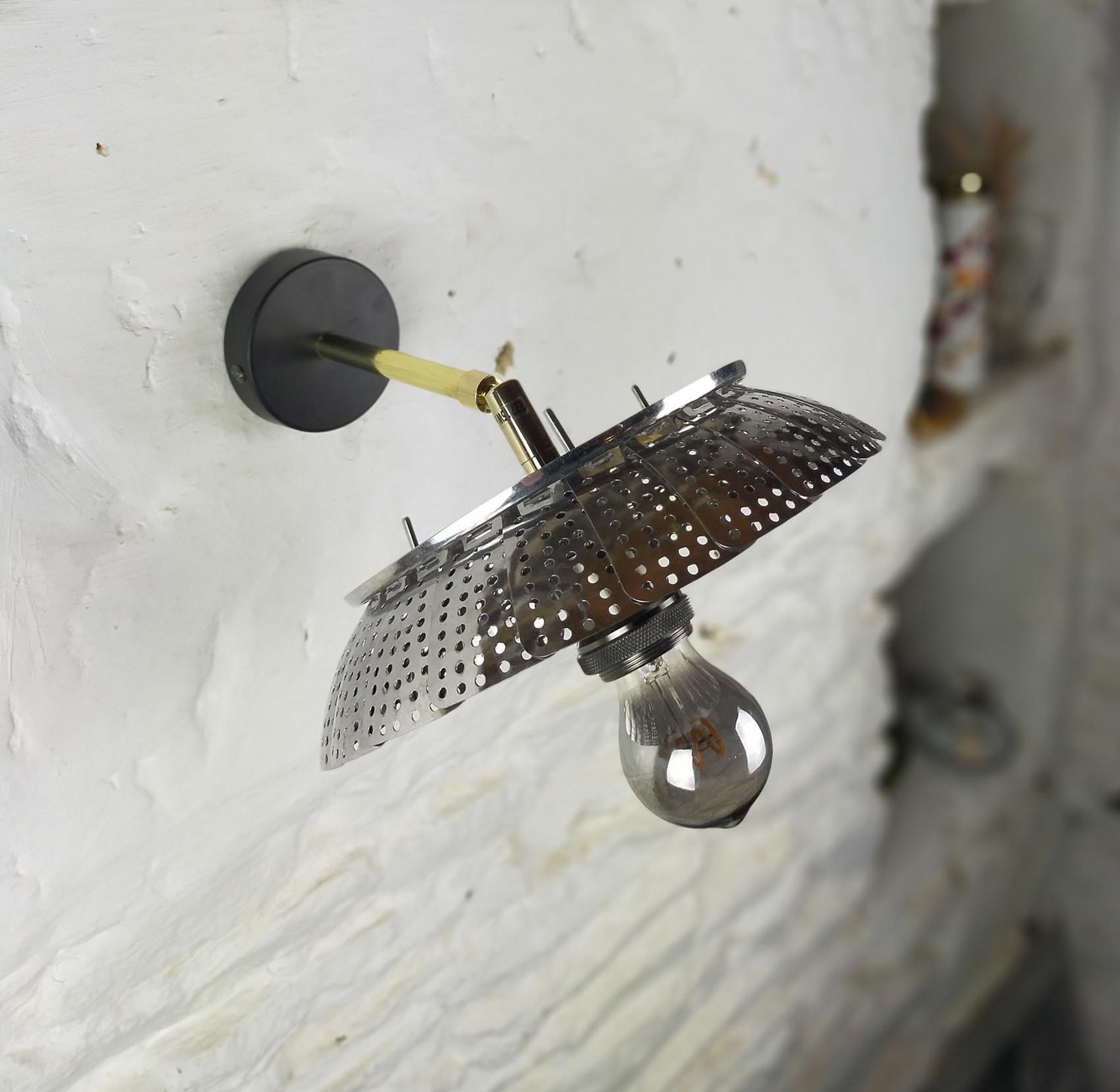 “la papillote” wall lamp by François Marin