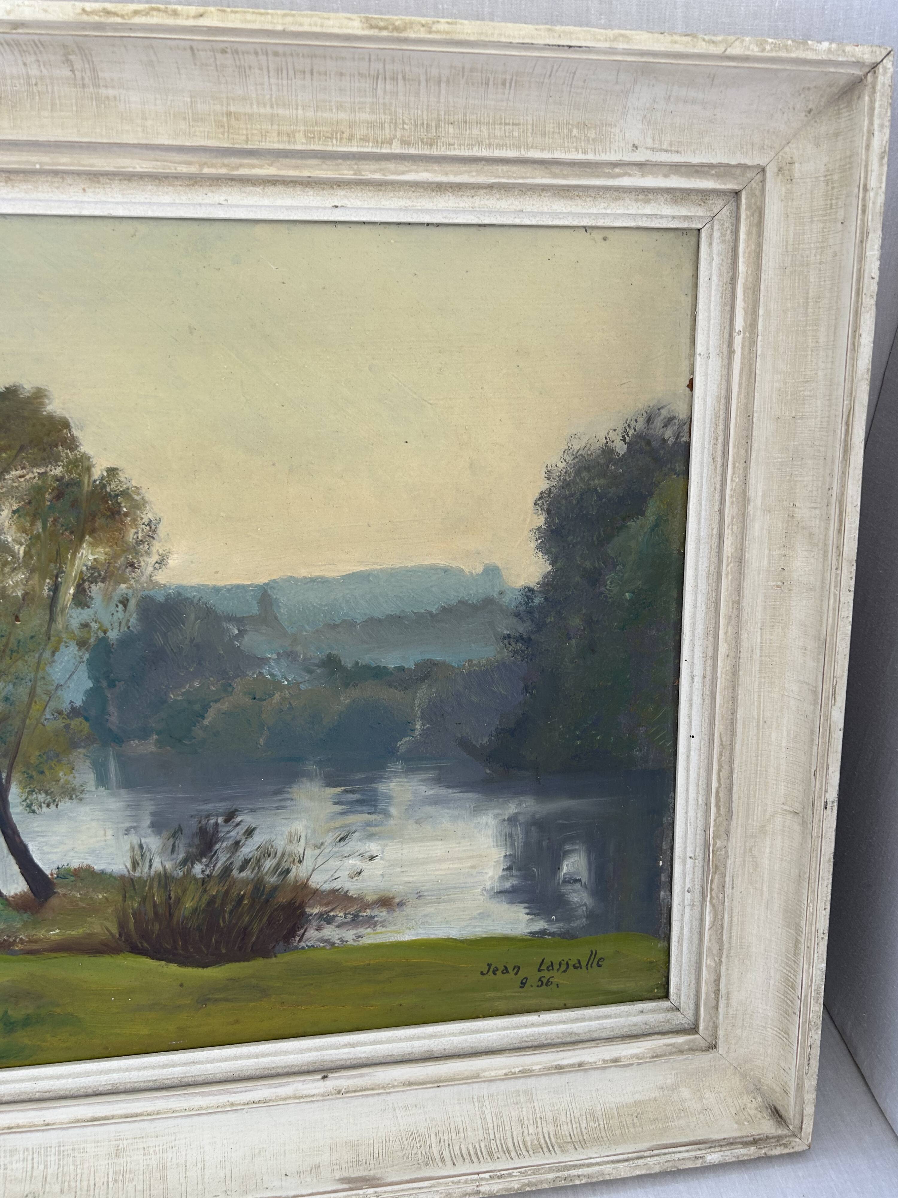 Painting by Jean Lassalle