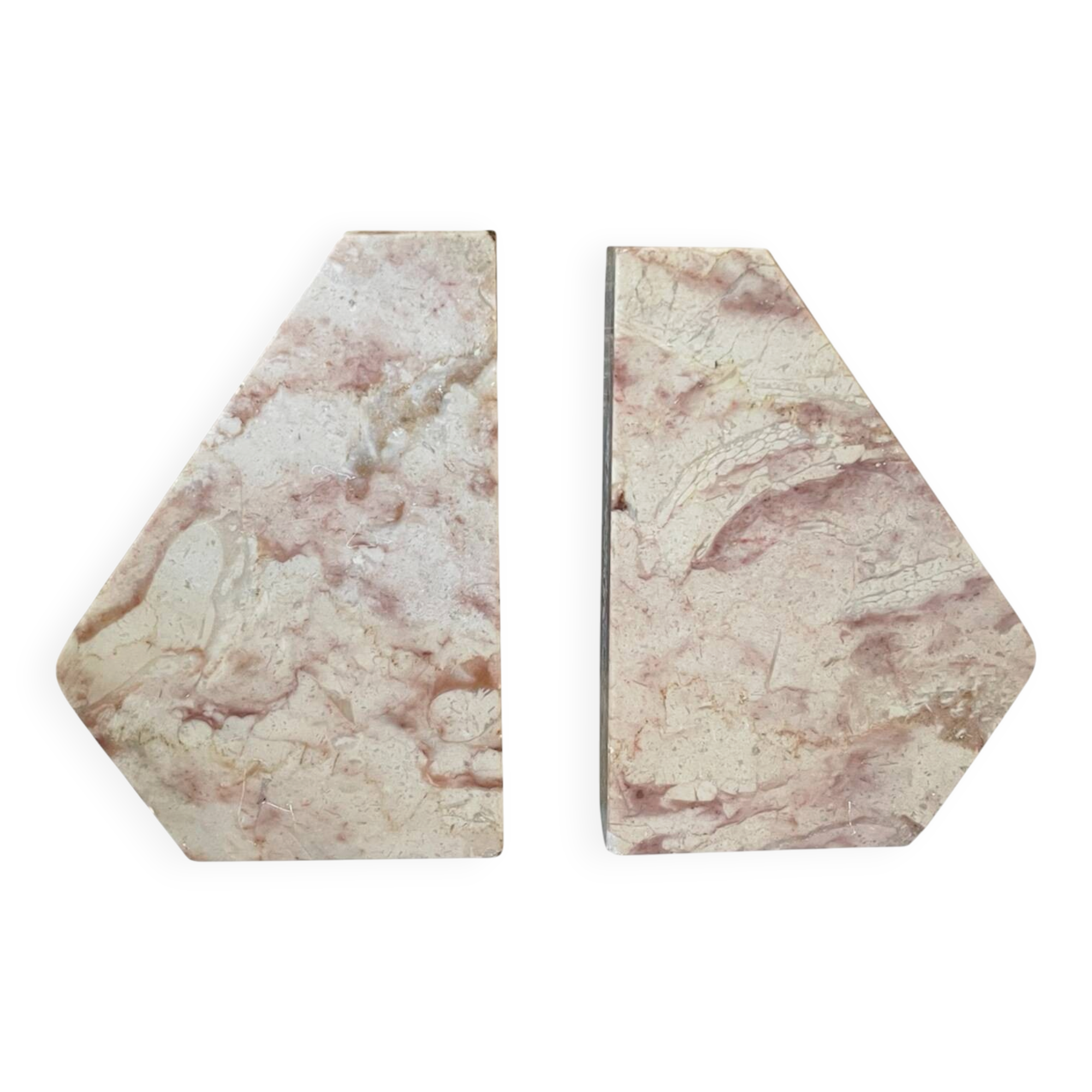 Pair of marble bookends