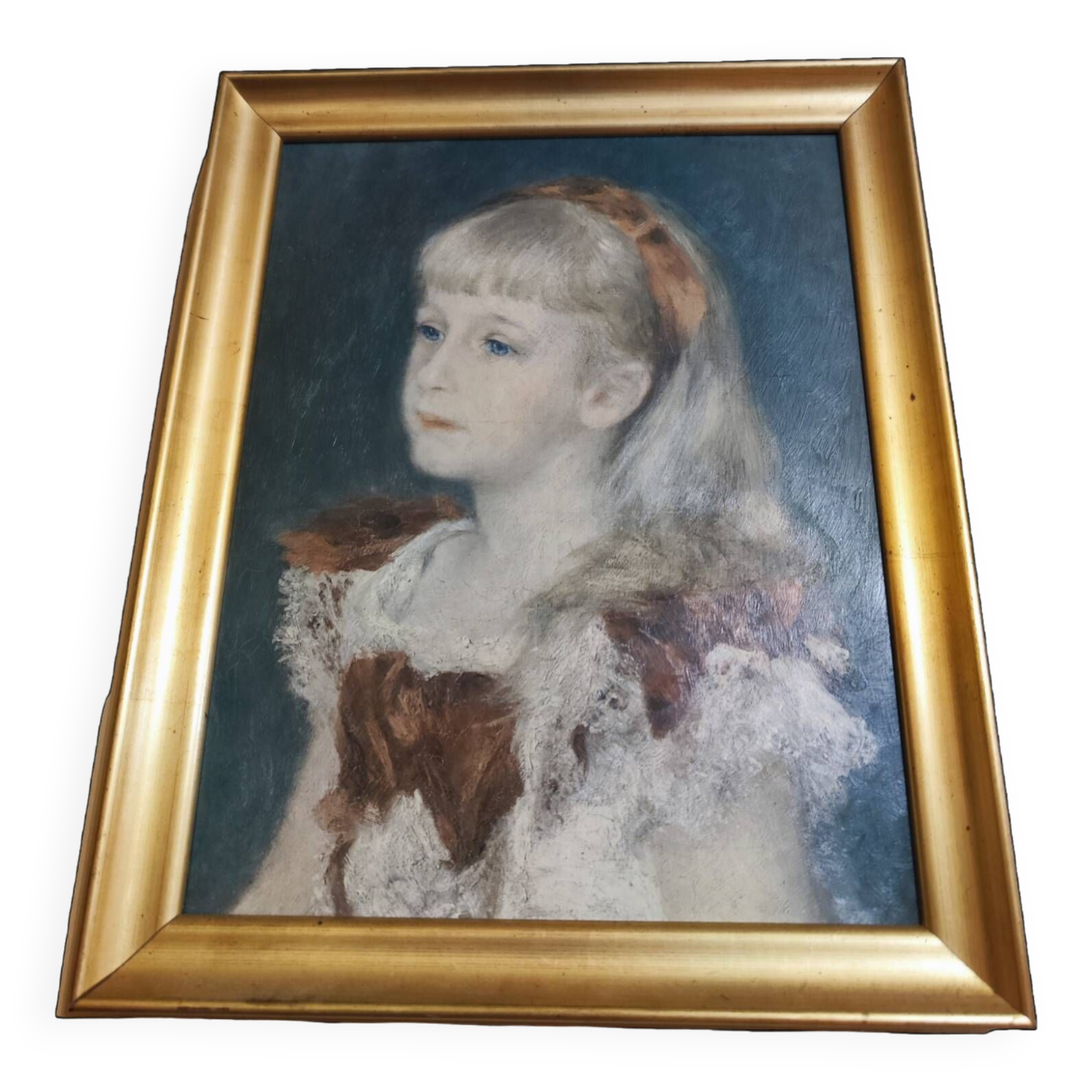Old painting reproduction Renoir.