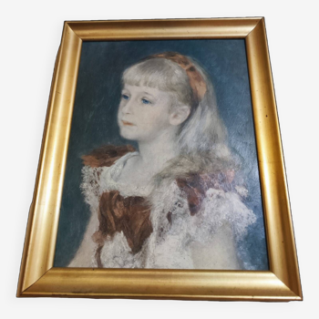 Old painting reproduction Renoir.