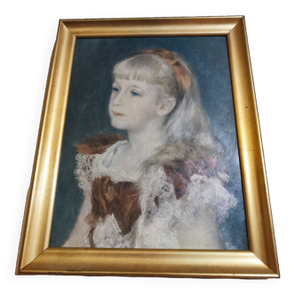 Old painting reproduction Renoir.