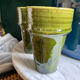 2 Tamegroute light green cups
