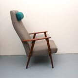 1960s high back armchair resotored