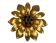 Wall sconce in brass