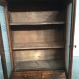 Wall showcase 1930 in walnut