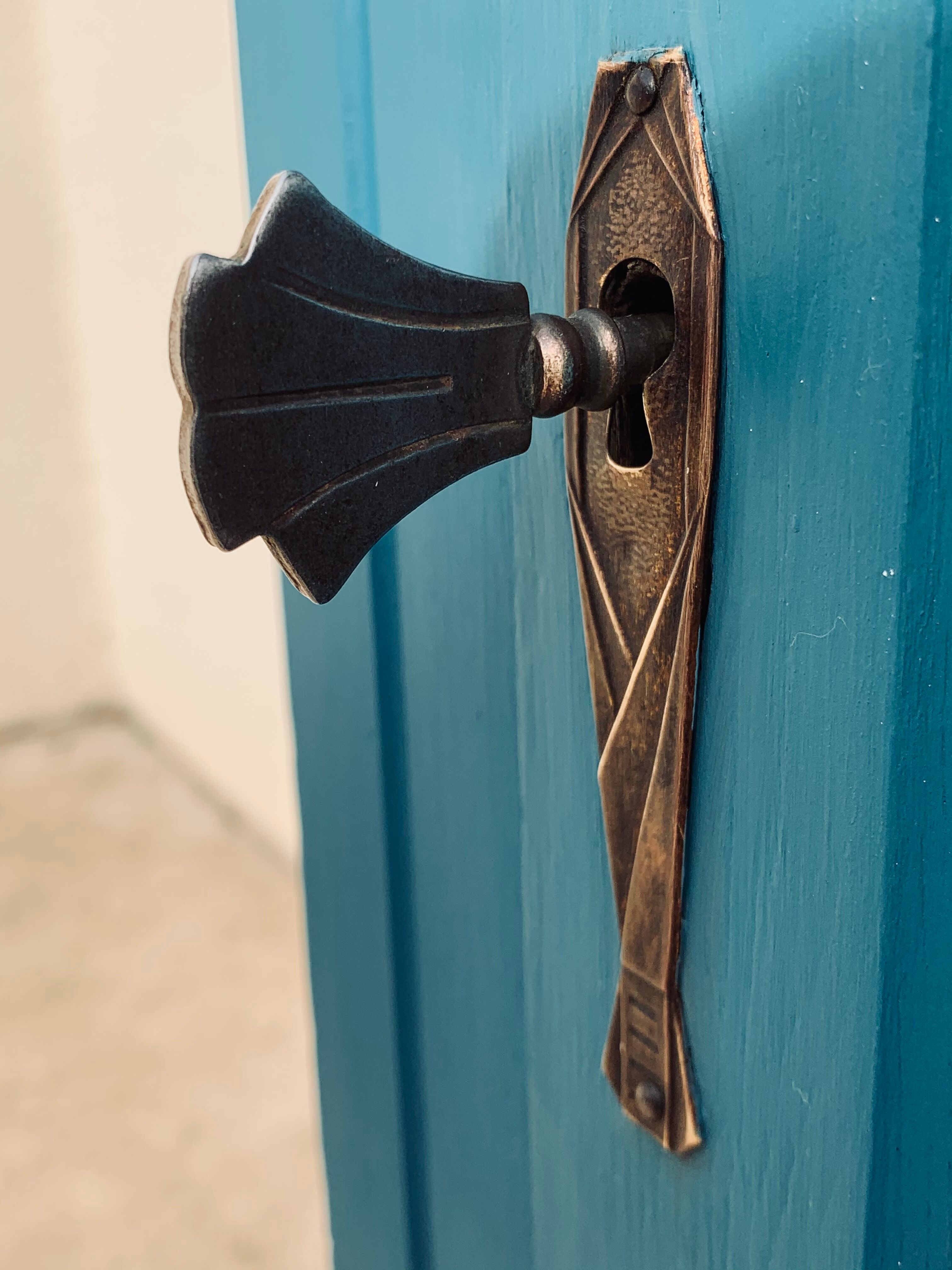 Glass-glazed Parisian wardrobe 1930