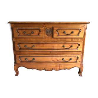 Chest of drawers louis xv style