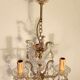 Old baroque chandelier with tassels
