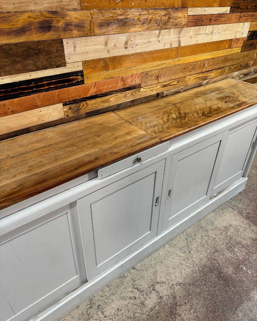 Old shop counter
