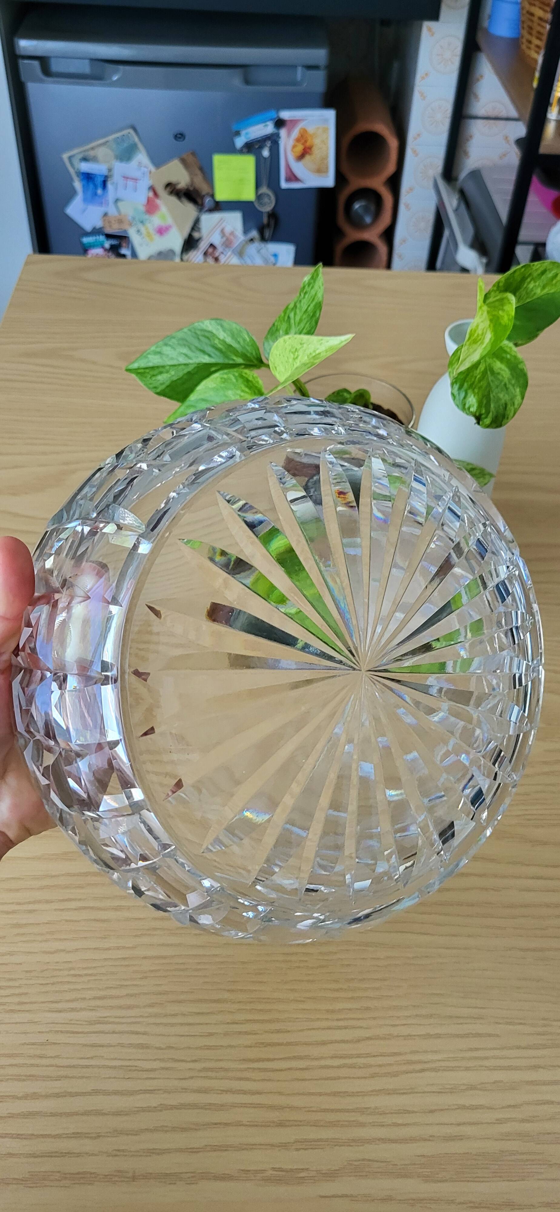 Saint-Louis crystal salad bowl
