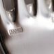 25-piece cutlery set François Frionnet in silver-plated metal, bead decoration.