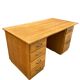 Bureau de direction vintage en chêne clair