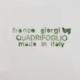 Quadrifoglio Franco Giorgi plates