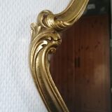 Golden mirror  33x52cm