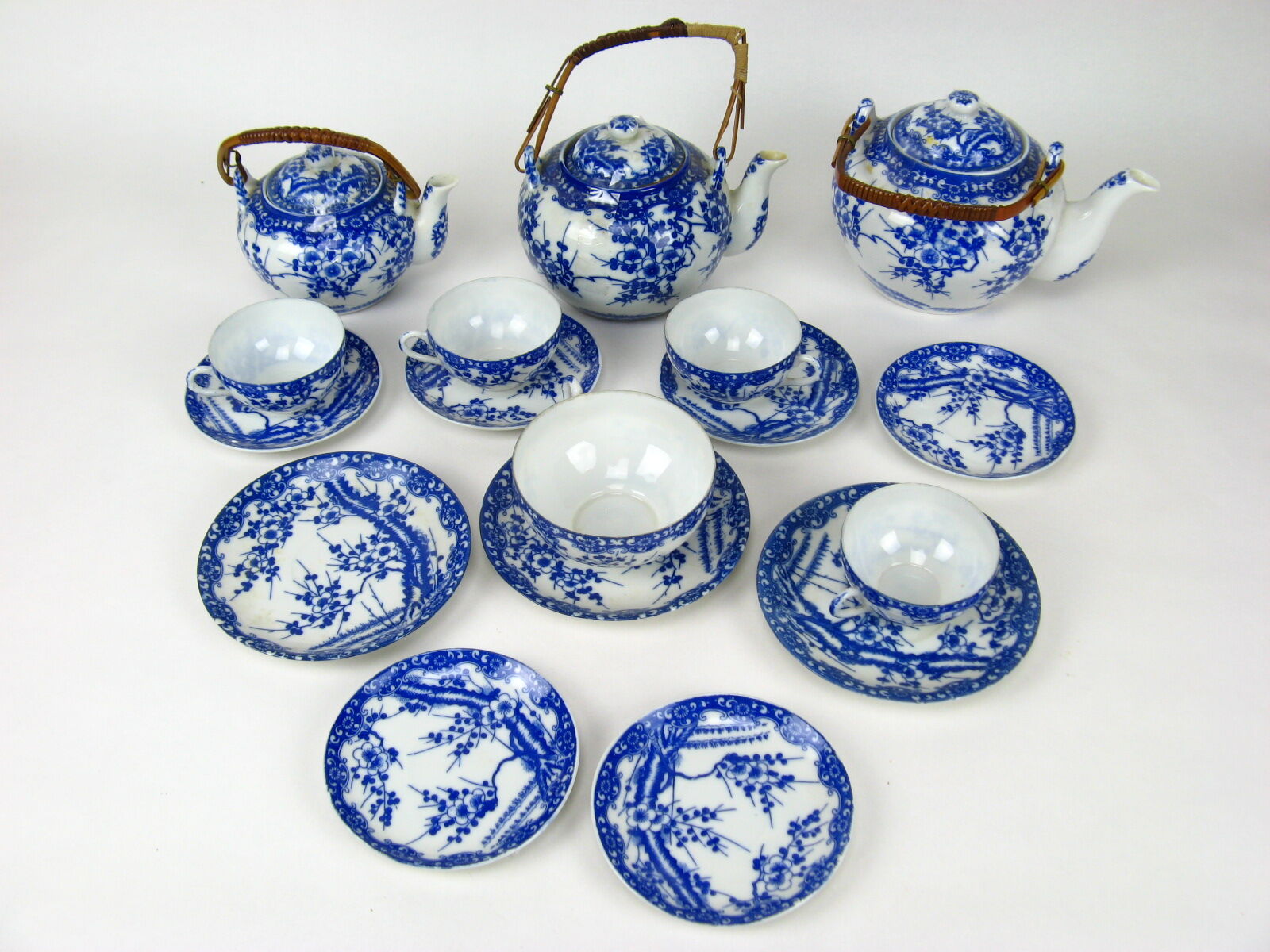 Japanese fine porcelain tea set